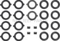 JEEP LİBERTY KJ, ZJ WJ DANA 35, CHRYSLER 8.25 ARKA KİLİT PUL TAKIMI