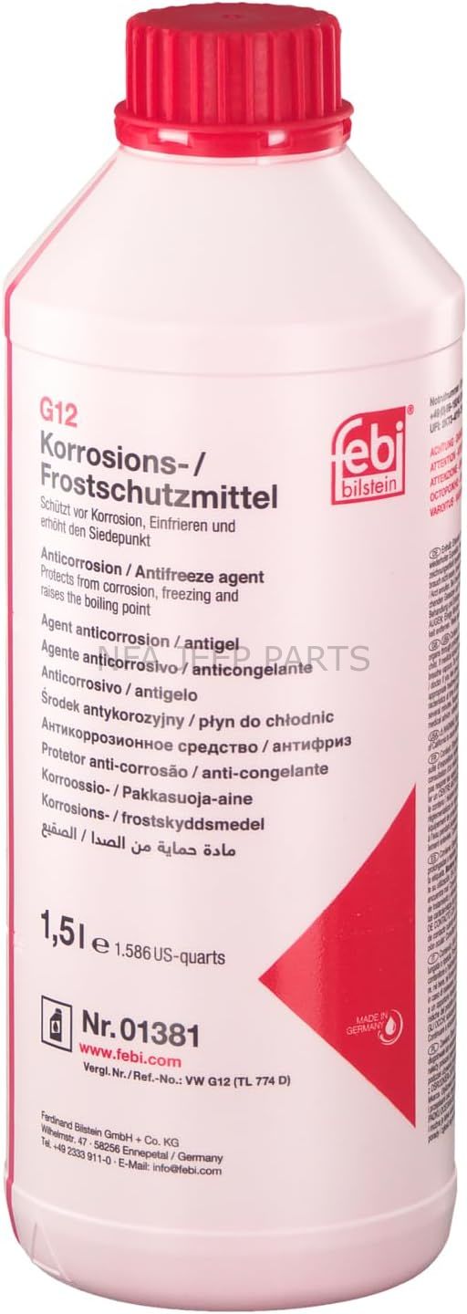 FEBİ KIRMIZI ANTİFRİZ 1.5 LT
